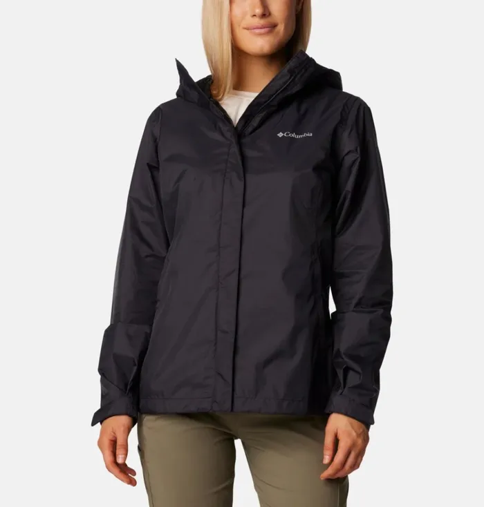 Arcadia II Rain Jacket Black Womens Columbia Sportswear Rain