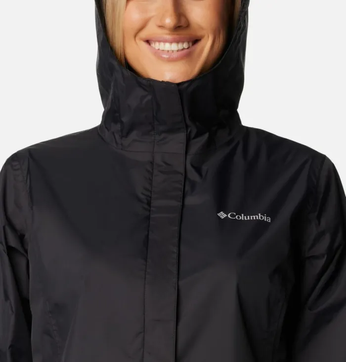 Arcadia II Rain Jacket Black Womens Columbia Sportswear Rain