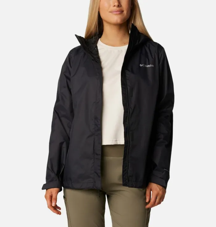 Arcadia II Rain Jacket Black Womens Columbia Sportswear Rain