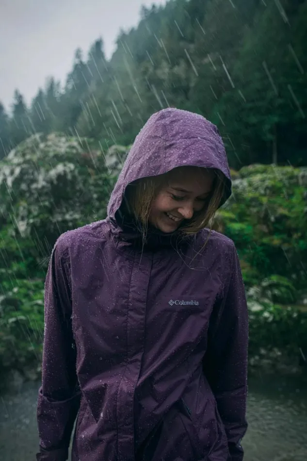 Arcadia II Rain Jacket Black Womens Columbia Sportswear Rain