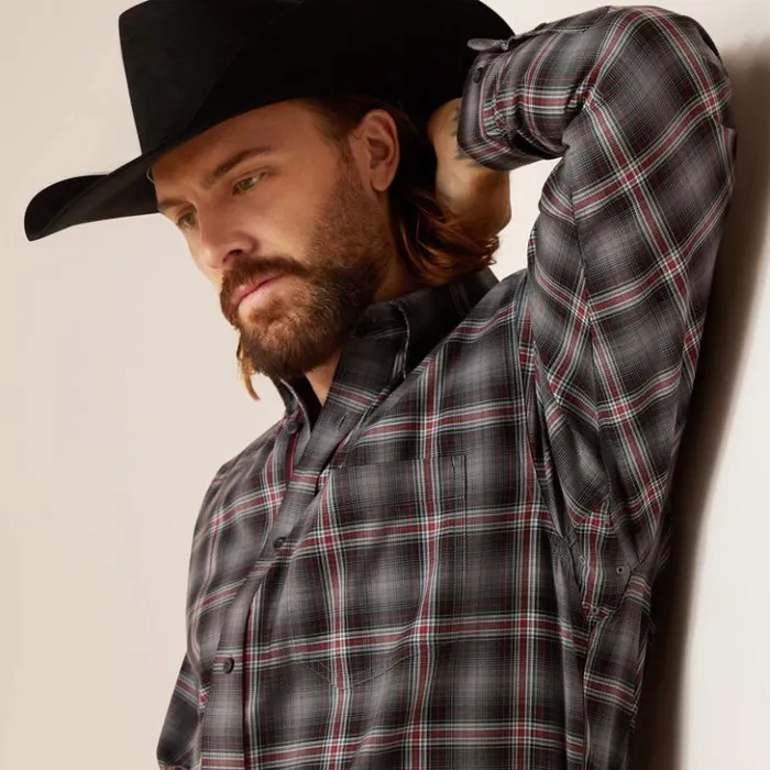 Ariat Button Down Shirts Men Pro Series Newton Classic Fit Shirt Quiet Shade Ariat Button Down Shirts Men Pro Series Newton Classic Fit Shirt Quiet Shade