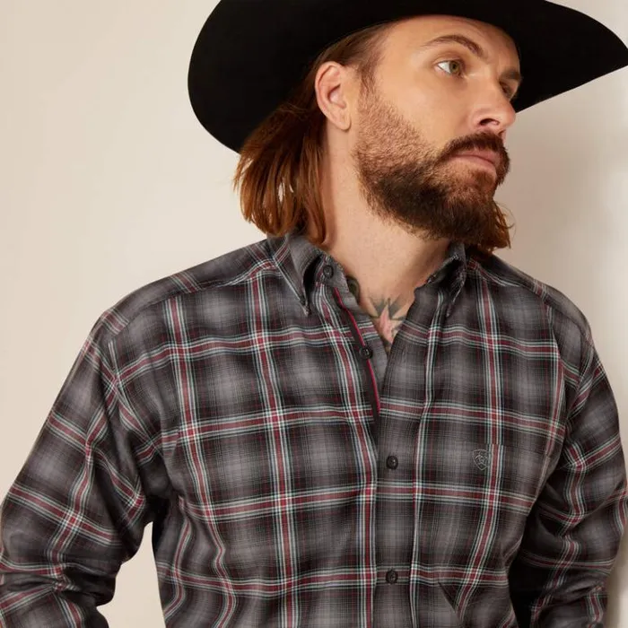 Ariat Button Down Shirts Men Pro Series Newton Classic Fit Shirt Quiet Shade Ariat Button Down Shirts Men Pro Series Newton Classic Fit Shirt Quiet Shade