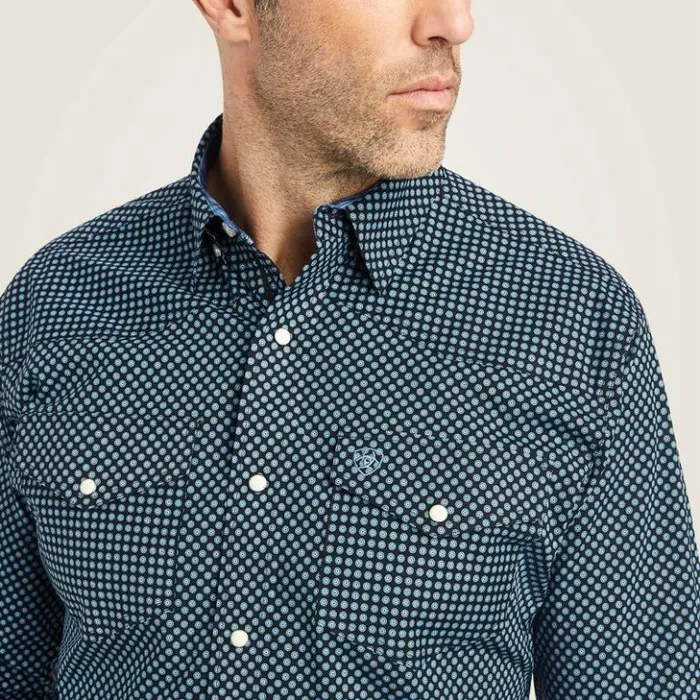 Ariat Button Down Shirts Men Relentless Sensational Stretch Classic Fit Snap Shirt Black Ariat Button Down Shirts Men Relentless Sensational Stretch Classic Fit Snap Shirt Black