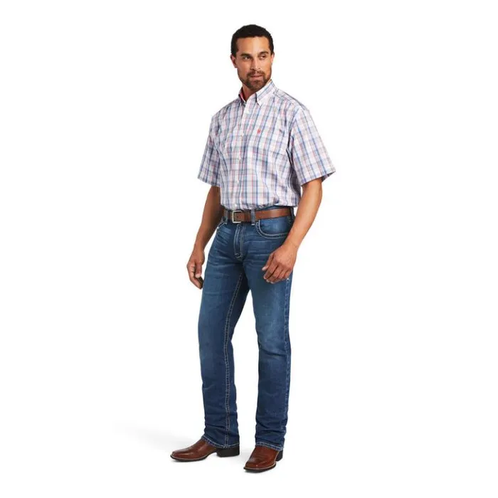 Ariat Button Down Shirts Men Wrinkle Free Nasir Classic Fit Shirt White Ariat Button Down Shirts Men Wrinkle Free Nasir Classic Fit Shirt White