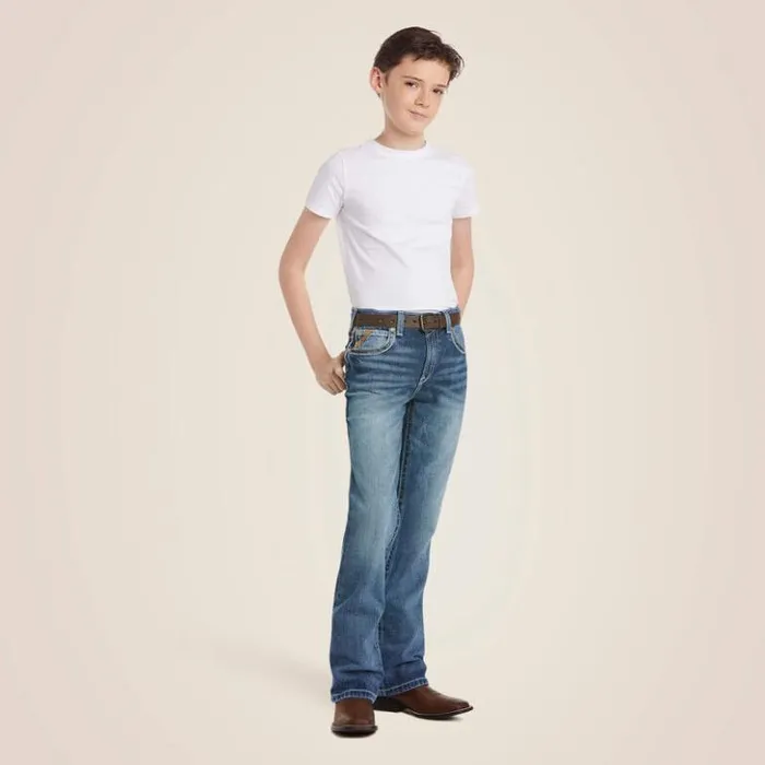 Ariat Denim Kids B4 Relaxed Coltrane Boot Cut Jean Durango Ariat Denim Kids B4 Relaxed Coltrane Boot Cut Jean Durango