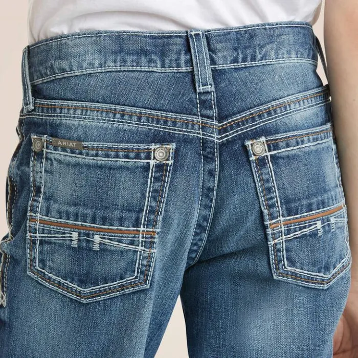 Ariat Denim Kids B4 Relaxed Coltrane Boot Cut Jean Durango Ariat Denim Kids B4 Relaxed Coltrane Boot Cut Jean Durango
