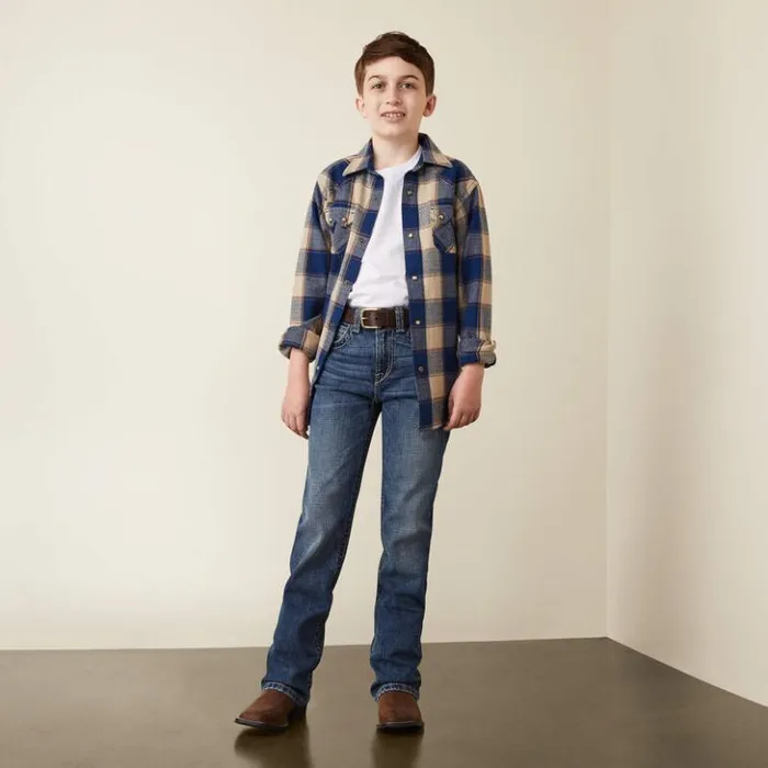 Ariat Denim Kids B4 Relaxed Graysill Boot Cut Jean Nelson Ariat Denim Kids B4 Relaxed Graysill Boot Cut Jean Nelson