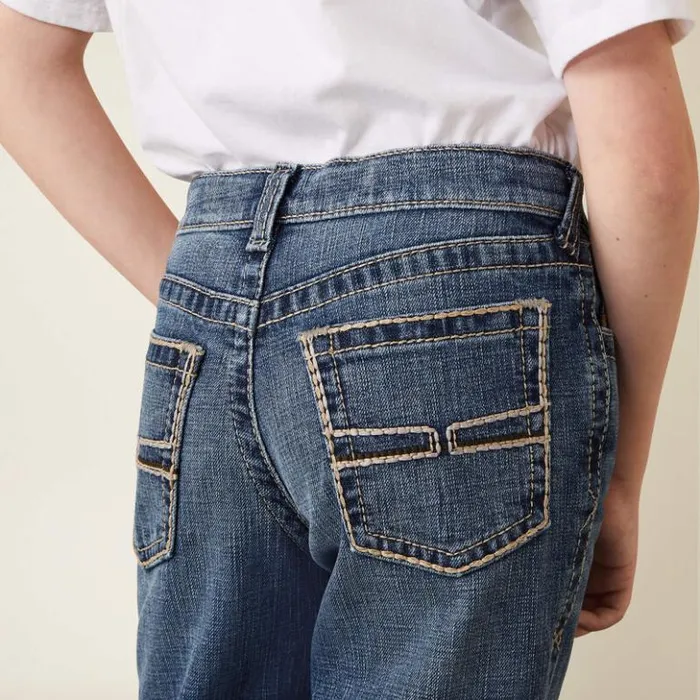 Ariat Denim Kids B4 Relaxed Graysill Boot Cut Jean Nelson Ariat Denim Kids B4 Relaxed Graysill Boot Cut Jean Nelson
