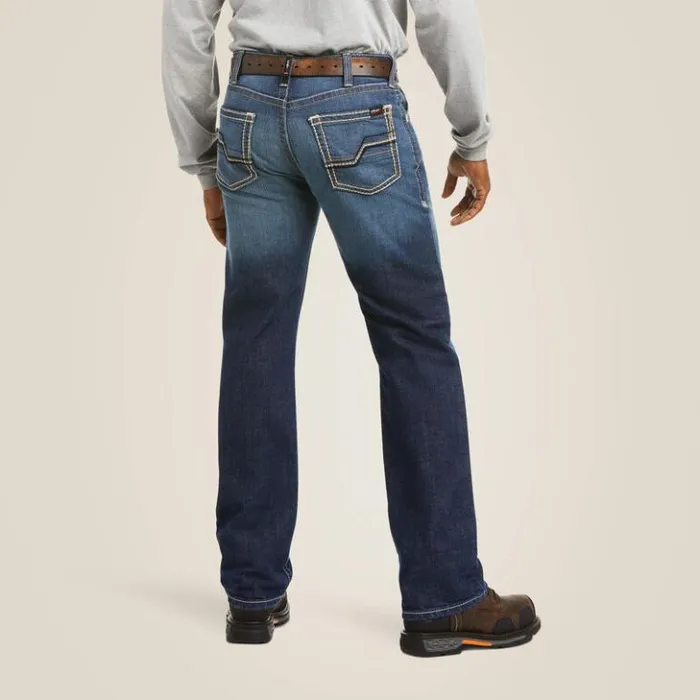 Ariat Denim Men FR M5 Straight DuraStretch Truckee Stackable Straight Leg Jean Ryley Ariat Denim Men FR M5 Straight DuraStretch Truckee Stackable Straight Leg Jean Ryley