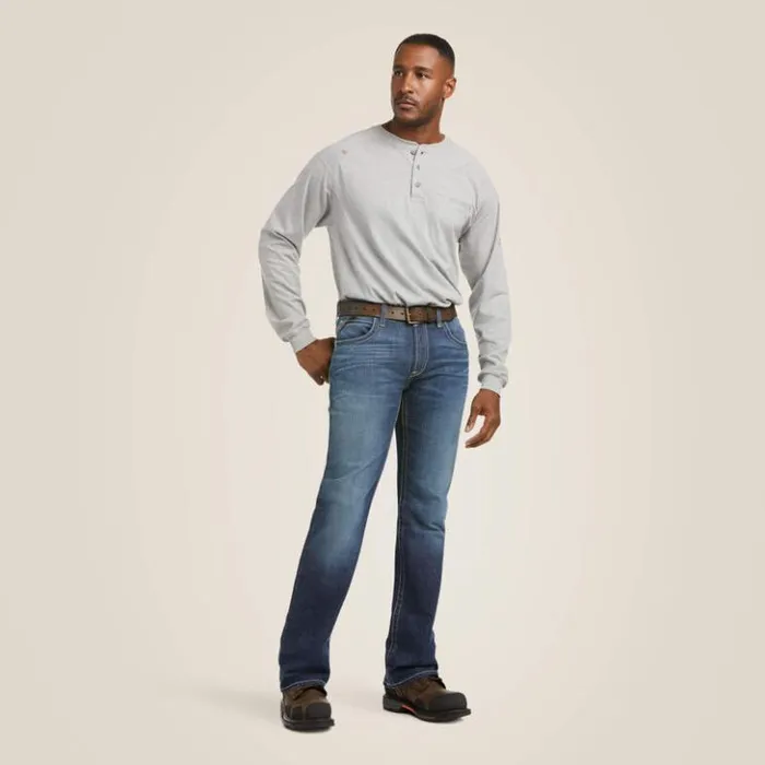 Ariat Denim Men FR M5 Straight DuraStretch Truckee Stackable Straight Leg Jean Ryley Ariat Denim Men FR M5 Straight DuraStretch Truckee Stackable Straight Leg Jean Ryley