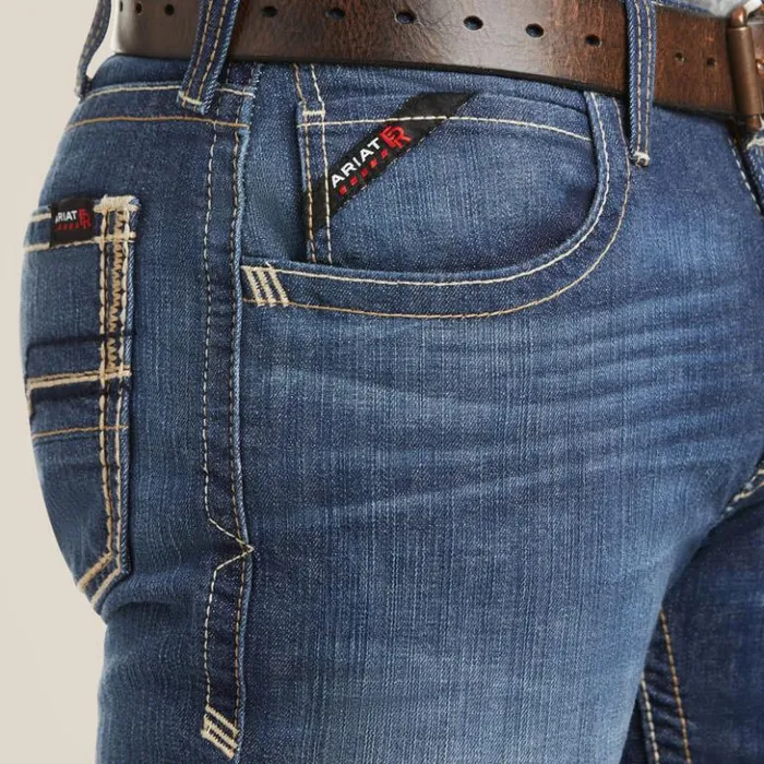 Ariat Denim Men FR M5 Straight DuraStretch Truckee Stackable Straight Leg Jean Ryley Ariat Denim Men FR M5 Straight DuraStretch Truckee Stackable Straight Leg Jean Ryley