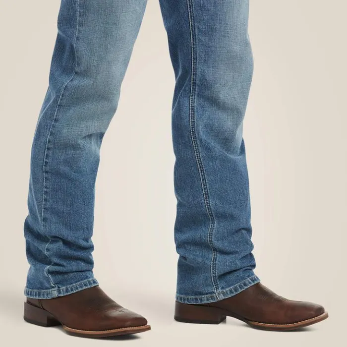 Ariat Denim Men M4 Low Rise Stretch Legacy Stackable Straight Leg Jean Sawyer Ariat Denim Men M4 Low Rise Stretch Legacy Stackable Straight Leg Jean Sawyer