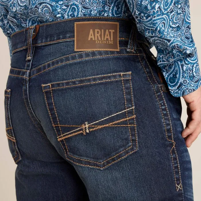 Ariat Denim Men M5 Straight Dennis Straight Jean Comet Ariat Denim Men M5 Straight Dennis Straight Jean Comet