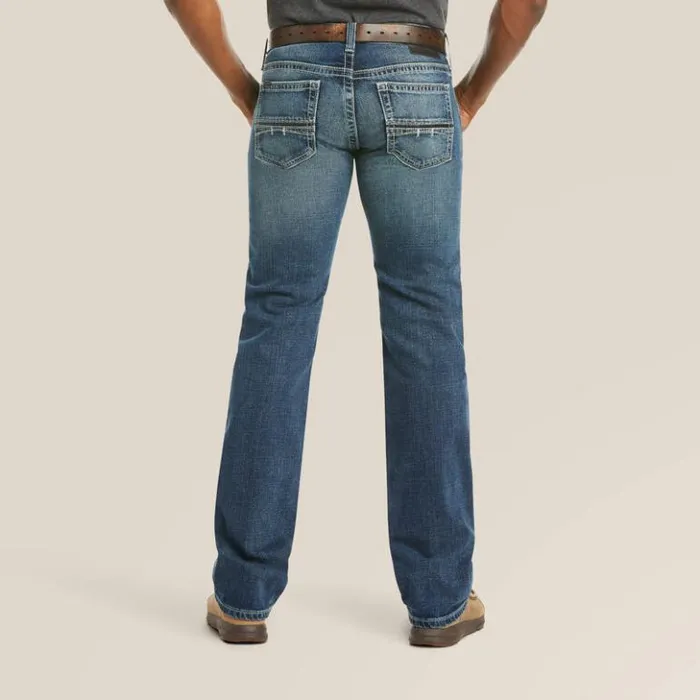 Ariat Denim Men M7 Rocker Stretch Coltrane Stackable Straight Leg Jean Silverton Ariat Denim Men M7 Rocker Stretch Coltrane Stackable Straight Leg Jean Silverton