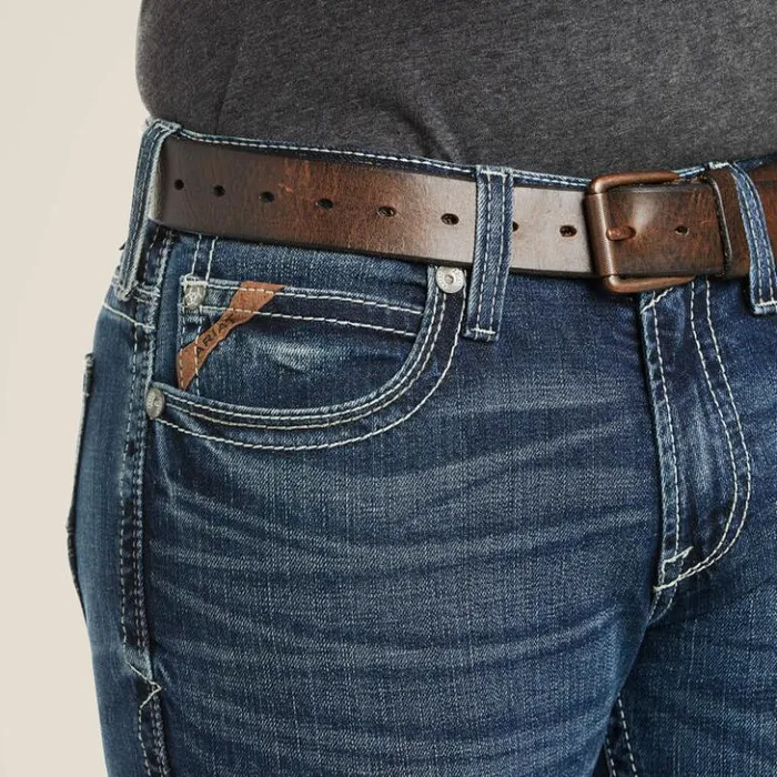 Ariat Denim Men M7 Rocker Stretch Coltrane Stackable Straight Leg Jean Silverton Ariat Denim Men M7 Rocker Stretch Coltrane Stackable Straight Leg Jean Silverton