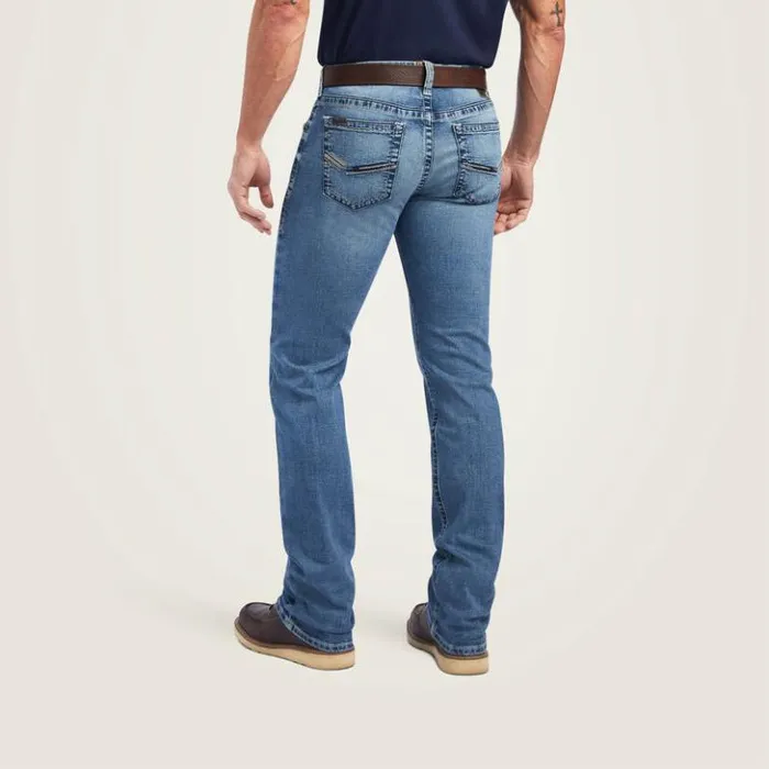 Ariat Denim Men M7 Slim Wessley Straight Jean Gaviota Ariat Denim Men M7 Slim Wessley Straight Jean Gaviota