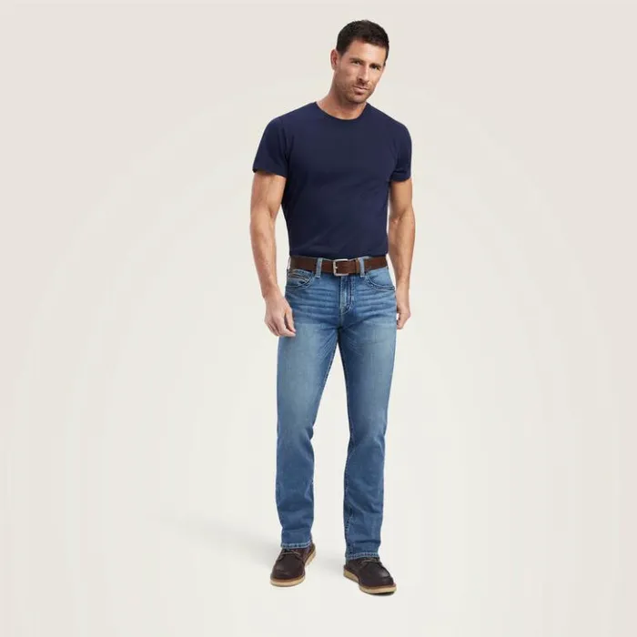 Ariat Denim Men M7 Slim Wessley Straight Jean Gaviota Ariat Denim Men M7 Slim Wessley Straight Jean Gaviota