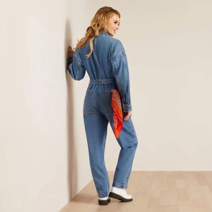 Ariat Denim Women Denim Jumpsuit Georgia