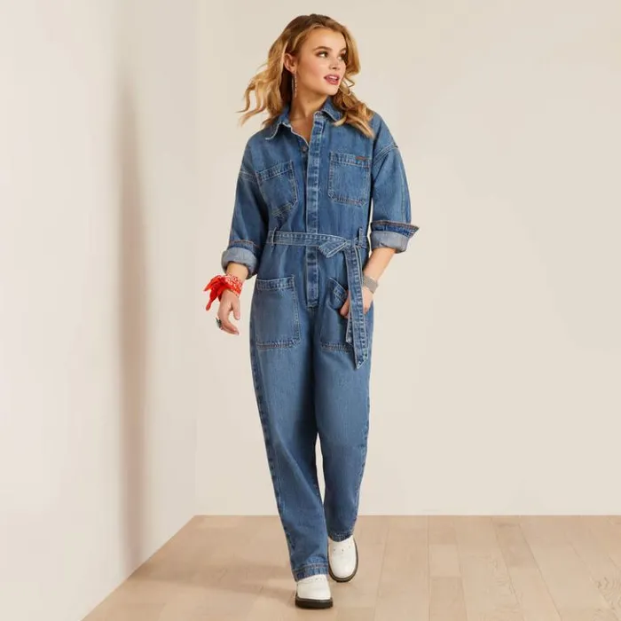 Ariat Denim Women Denim Jumpsuit Georgia