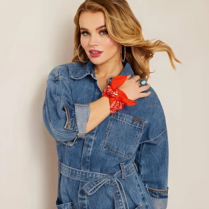 Ariat Denim Women Denim Jumpsuit Georgia
