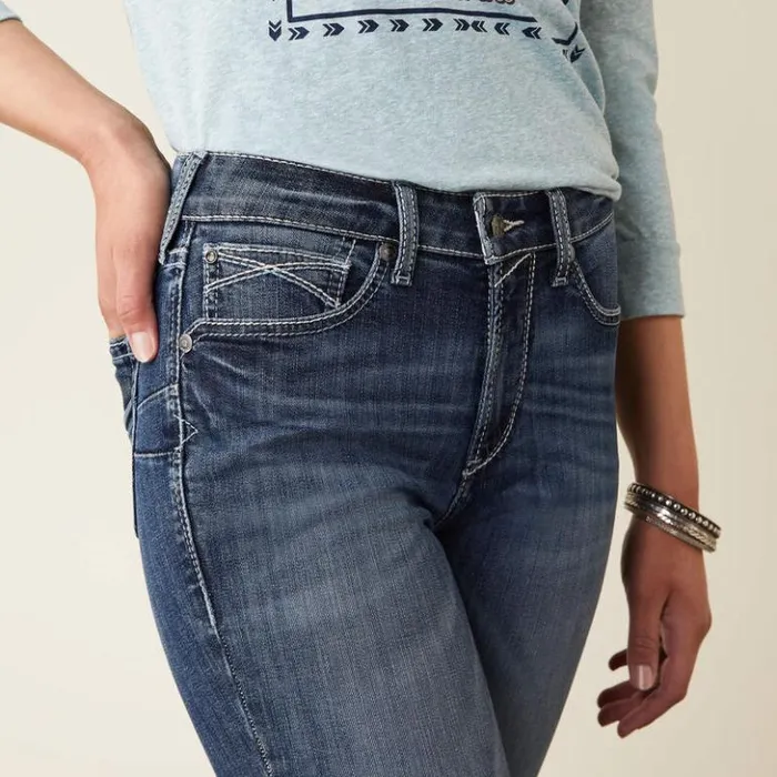 Ariat Denim Women REAL High Rise Saylor Boot Cut Jean Natalia Ariat Denim Women REAL High Rise Saylor Boot Cut Jean Natalia