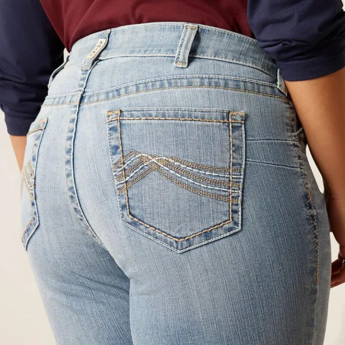 Ariat Denim Women REAL Mid Rise Kehlani Boot Cut Jean Colorado Ariat Denim Women REAL Mid Rise Kehlani Boot Cut Jean Colorado