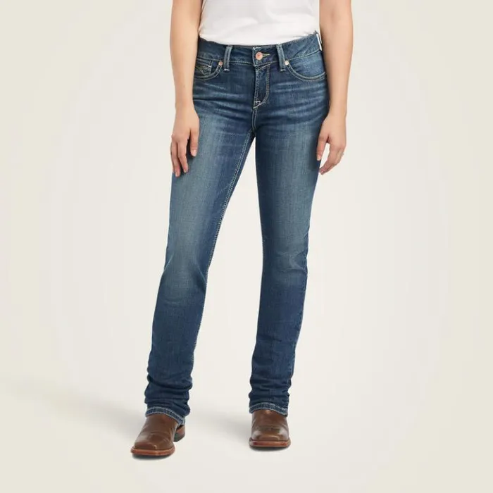 Ariat Denim Women REAL Perfect Rise Daphne Straight Jean Torrance