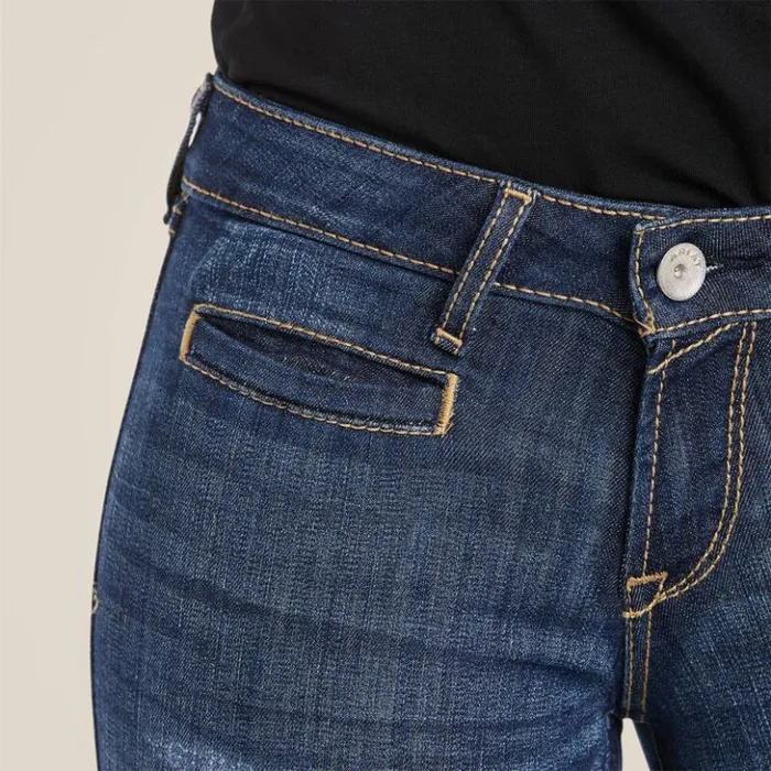 Ariat Denim Women Trouser Mid Rise Stretch Lucy Wide Leg Jean Pacific Ariat Denim Women Trouser Mid Rise Stretch Lucy Wide Leg Jean Pacific