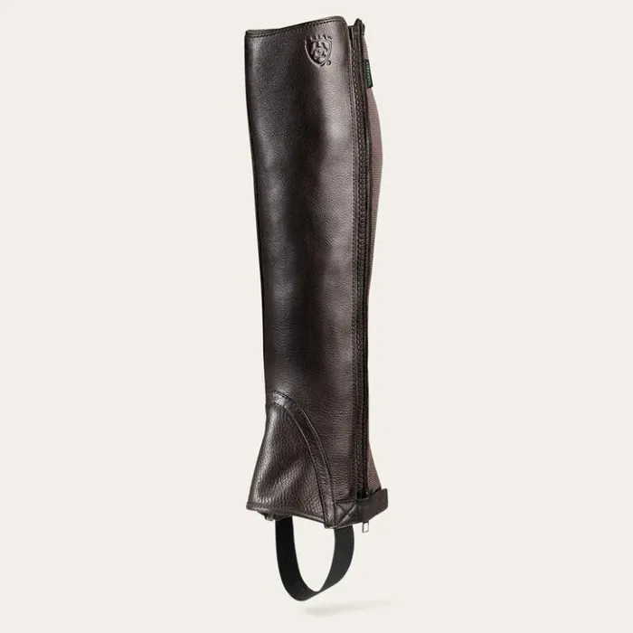Ariat English Riding Boots MenWomen Breeze Chap Half Chap Chocolate