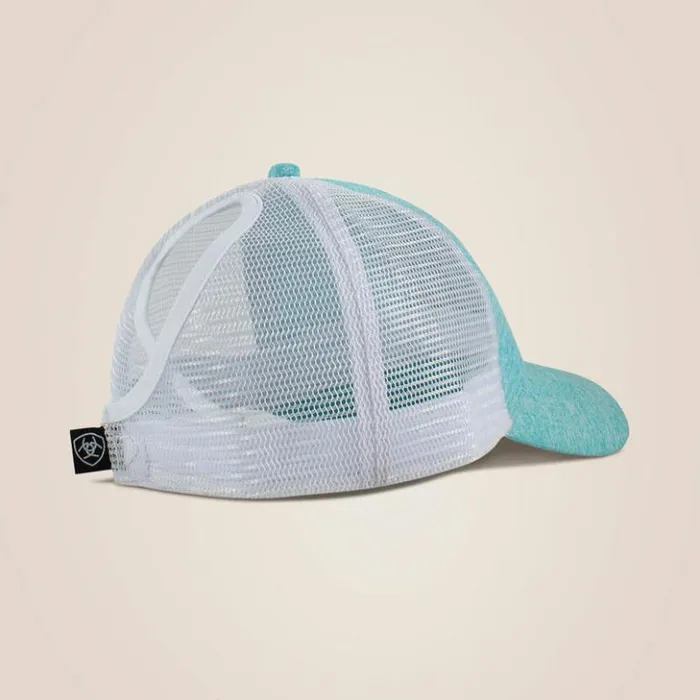 Ariat Hats and Caps Women Logo Patch Cap Turquoise Ariat Hats and Caps Women Logo Patch Cap Turquoise
