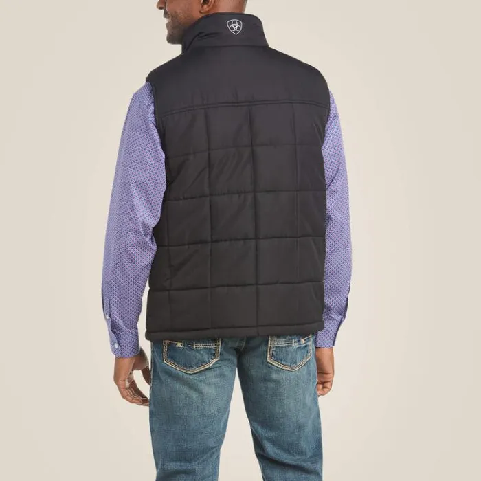 Ariat Jackets and Vests Men Crius Insulated Vest Black Ariat Jackets and Vests Men Crius Insulated Vest Black