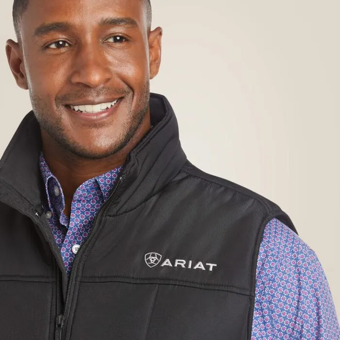 Ariat Jackets and Vests Men Crius Insulated Vest Black Ariat Jackets and Vests Men Crius Insulated Vest Black