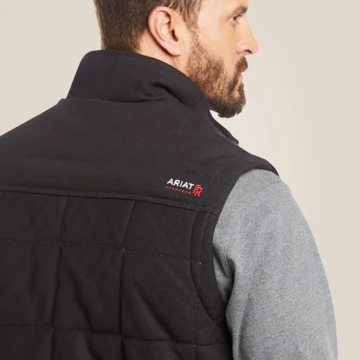 Ariat Jackets and Vests Men FR Crius Insulated Vest Black Ariat Jackets and Vests Men FR Crius Insulated Vest Black