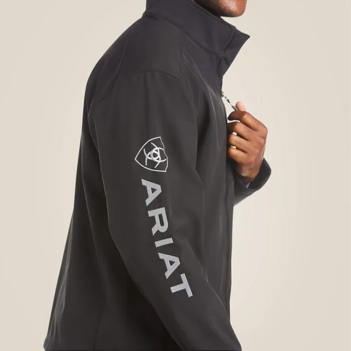 Ariat Jackets and Vests Men Logo 20 Softshell Jacket Black Ariat Jackets and Vests Men Logo 20 Softshell Jacket Black