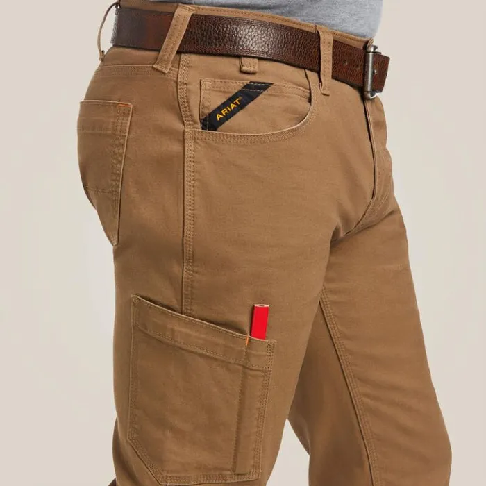 Ariat Pants and Shorts Men Rebar M7 DuraStretch Made Tough Straight Pant Field Khaki Ariat Pants and Shorts Men Rebar M7 DuraStretch Made Tough Straight Pant Field Khaki