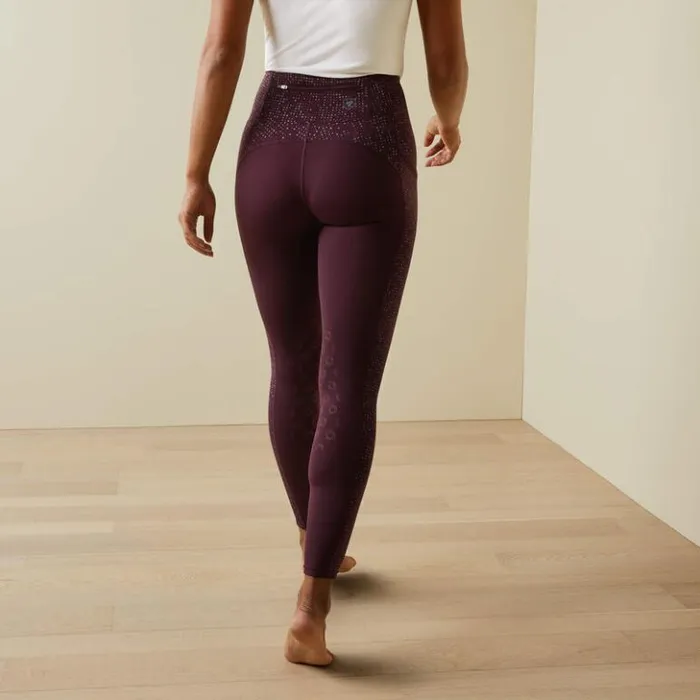 Ariat Pants and Shorts Women Eos Lumina Knee Patch Tight Mulberry Ariat Pants and Shorts Women Eos Lumina Knee Patch Tight Mulberry