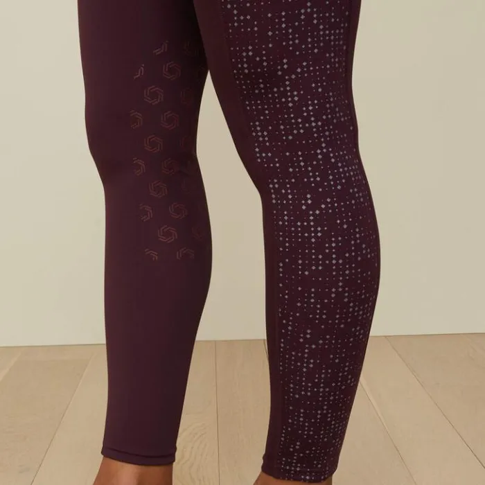Ariat Pants and Shorts Women Eos Lumina Knee Patch Tight Mulberry Ariat Pants and Shorts Women Eos Lumina Knee Patch Tight Mulberry