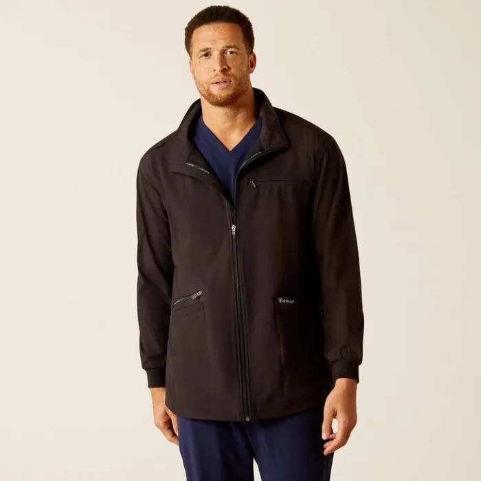 Ariat Scrubs 8211 New Men Conrad Utility Scrub Jacket Black Ariat Scrubs 8211 New Men Conrad Utility Scrub Jacket Black