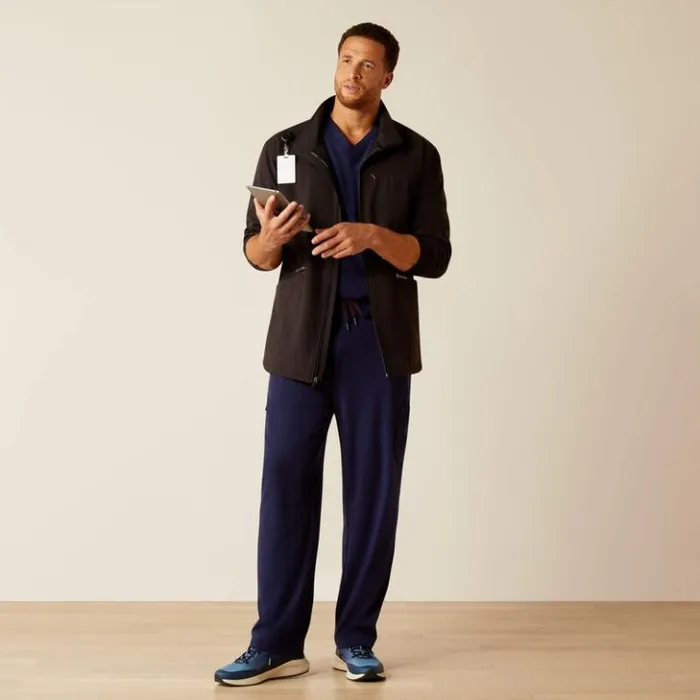 Ariat Scrubs 8211 New Men Conrad Utility Scrub Jacket Black Ariat Scrubs 8211 New Men Conrad Utility Scrub Jacket Black