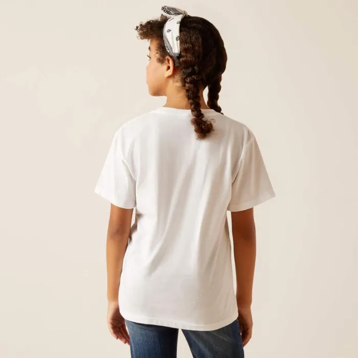 Ariat TShirts and Polos Kids Ariat Let039s Rodeo TShirt White Ariat TShirts and Polos Kids Ariat Let039s Rodeo TShirt White