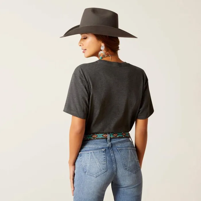 Ariat TShirts and Tops Women Ariat Desert Diamond TShirt Charcoal Heather Ariat TShirts and Tops Women Ariat Desert Diamond TShirt Charcoal Heather