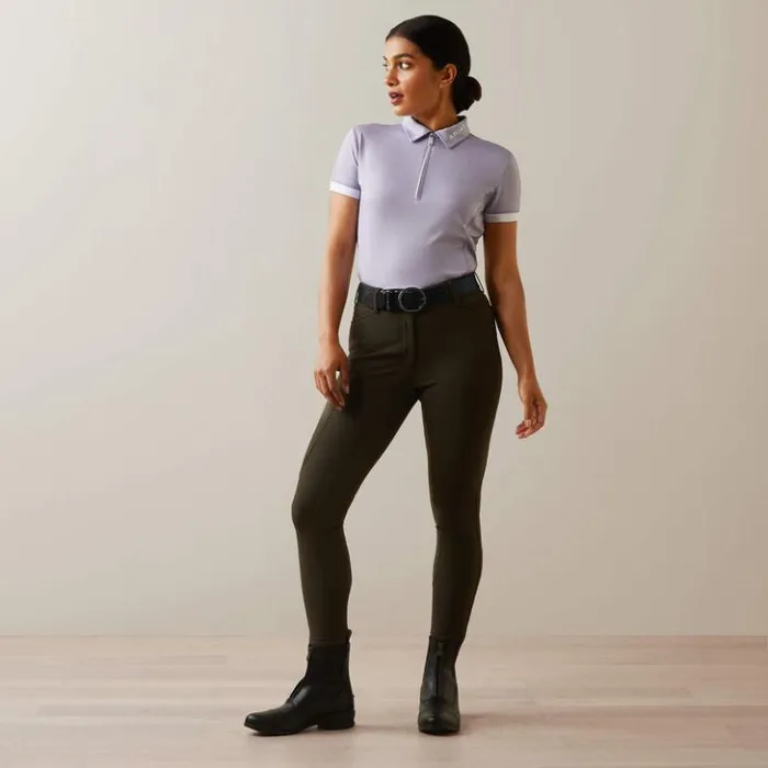 Ariat TShirts and Tops Women Bandera 14 Zip Polo Heirloom Lilac Ariat TShirts and Tops Women Bandera 14 Zip Polo Heirloom Lilac