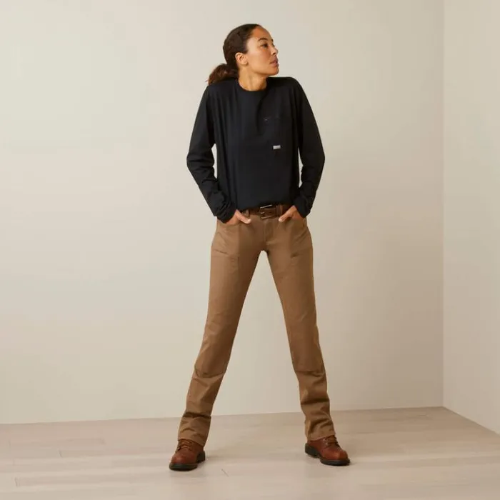 Ariat TShirts and Tops Women Rebar Workman Union City Black Ariat TShirts and Tops Women Rebar Workman Union City Black