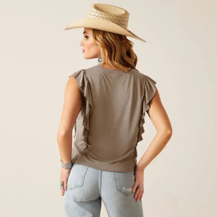 Ariat TShirts and Tops Women Washed Jersey Tank Petrified Oak Ariat TShirts and Tops Women Washed Jersey Tank Petrified Oak