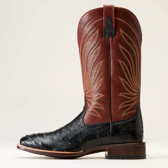 Ariat Western Boots Men Brandin039 Ultra Western Boot Jet Black Full Quill Ostrich Ariat Western Boots Men Brandin039 Ultra Western Boot Jet Black Full Quill Ostrich