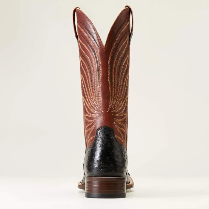 Ariat Western Boots Men Brandin039 Ultra Western Boot Jet Black Full Quill Ostrich Ariat Western Boots Men Brandin039 Ultra Western Boot Jet Black Full Quill Ostrich
