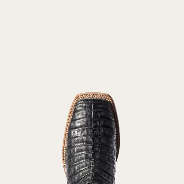 Ariat Western Boots Men Relentless Winner039s Circle Western Boot Black Caiman Belly Ariat Western Boots Men Relentless Winner039s Circle Western Boot Black Caiman Belly