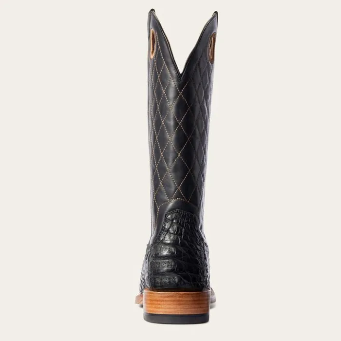 Ariat Western Boots Men Relentless Winner039s Circle Western Boot Black Caiman Belly Ariat Western Boots Men Relentless Winner039s Circle Western Boot Black Caiman Belly