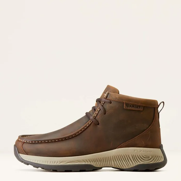 Ariat Western Boots Men Spitfire All Terrain Oily Distressed Tan Ariat Western Boots Men Spitfire All Terrain Oily Distressed Tan