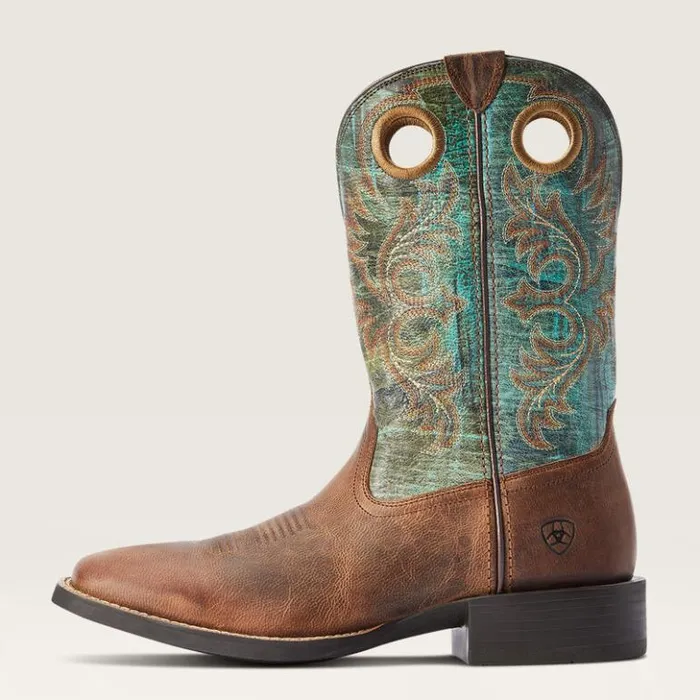 Ariat Western Boots Men Sport Rodeo Western Boot Loco Brown Ariat Western Boots Men Sport Rodeo Western Boot Loco Brown
